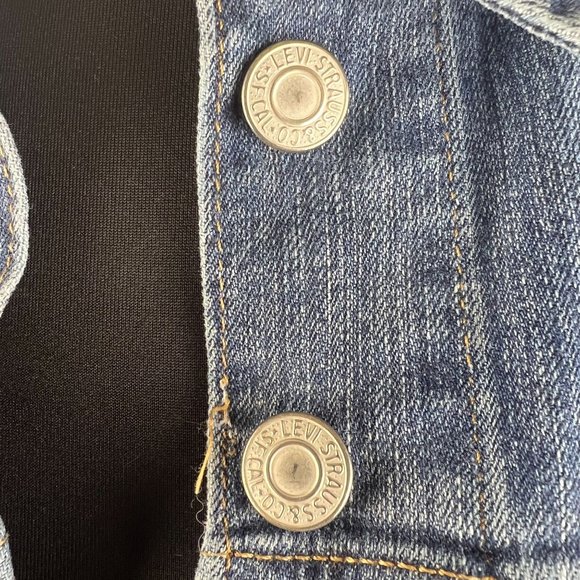 Levi Stauss & Co Denim Blue Jean Small Jacket - Picture 4 of 7